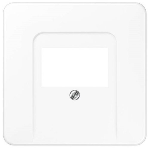 Лицевая панель Jung CD500 для 2-м. розетки USB/аудио белый картинка